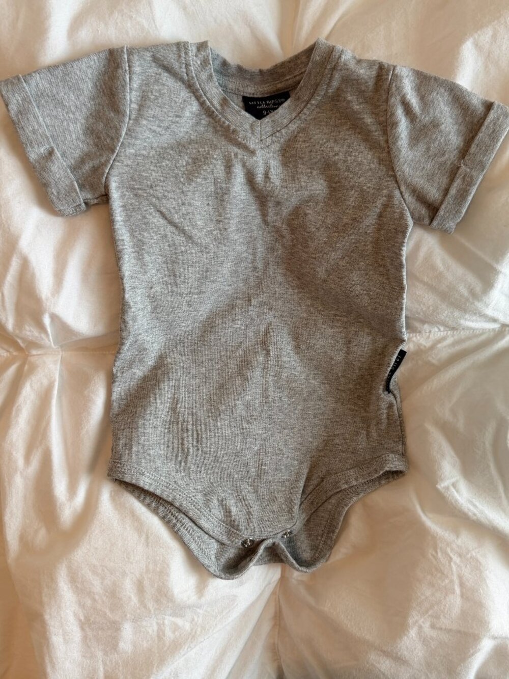 Little Bipsy 9-12 Vneck Bodysuit